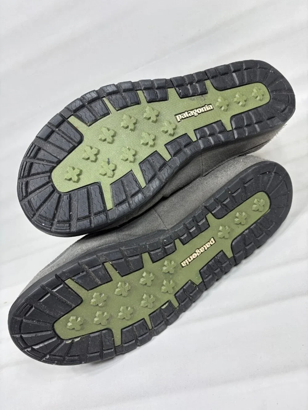 Patagonia Activist Puff High Waterproof Winter Boots Black Smoked Green Mens 13